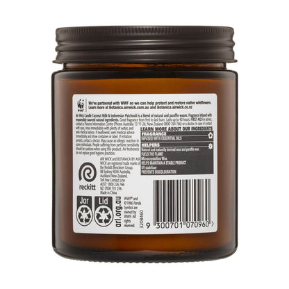 Air Wick Wax Candle Botanica Coconut Milk & Indonesian Patchouli 205g
