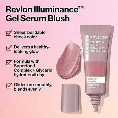 Revlon Gel Serum Blush Illuminance 110 Enchanting Mauve 11ml