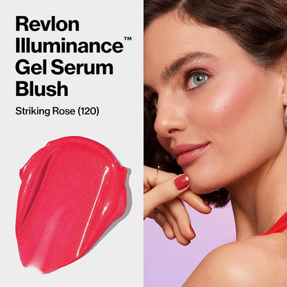 Revlon Gel Serum Blush Illuminance 120 Striking Rose 11ml