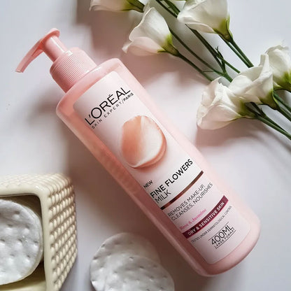 L'Oreal Fine Flowers Cleansing Milk 400ml