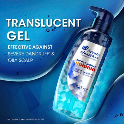 Head & Shoulders Shampoo Anti Dandruff Professional Severe Dandruff Advanced Oil Control 300ml