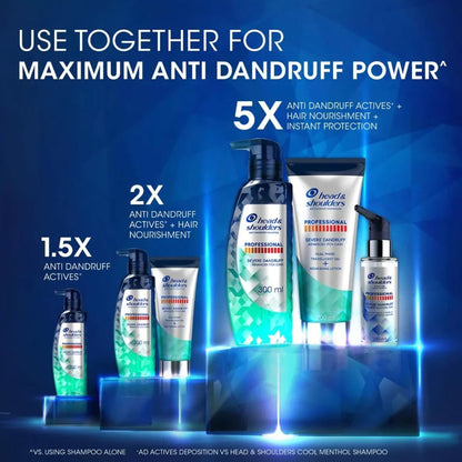 Head & Shoulders Shampoo Anti Dandruff Professional Severe Dandruff Advanced Oil Control 300ml