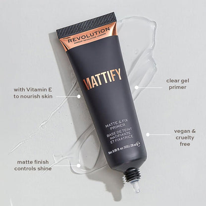 3x Revolution Matte & Fix Primer Mattify 28ml