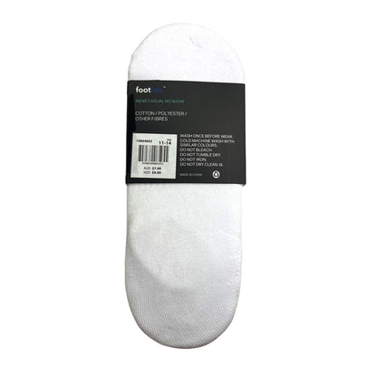 Footlab Casual No Show Socks Mens Size 11-14 3pk