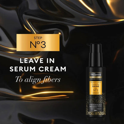 Tresemme Ceramide Complex Lamellar Shine Step 3 Ultra Gloss Salon Finish Leave In Serum Cream 100ml