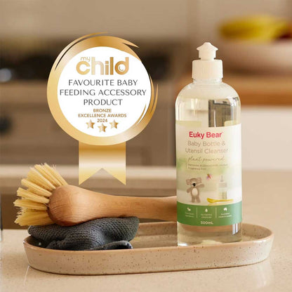 Euky Bear Baby Bottle & Utensil Cleanser Fragrance Free 500ml