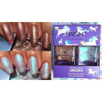 Nails Inc Duo Sparkle Like A Unicorn 2x14ml