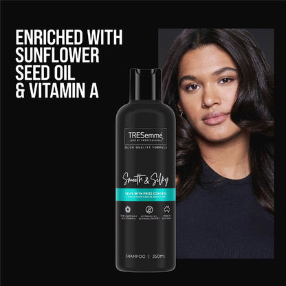 Tresemme Shampoo Smooth & Silky Sunflower Seed Oil & Vitamin A 350ml