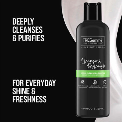 Tresemme Shampoo Cleanse & Replenish Multi Vitamins & Grape Seed Oil 350ml