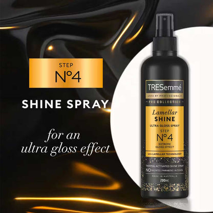 Tresemme Ultra Gloss Spray Extreme Gloss Effect Step No.4 200ml