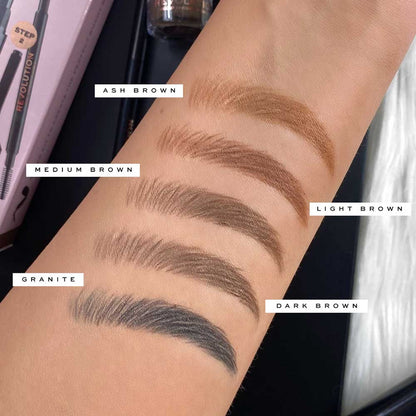 Revolution Duo Brow Definer Pencil Dark Brown