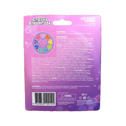 Gabby's Dollhouse Lip Balm Wheel - Short Dated Clearance