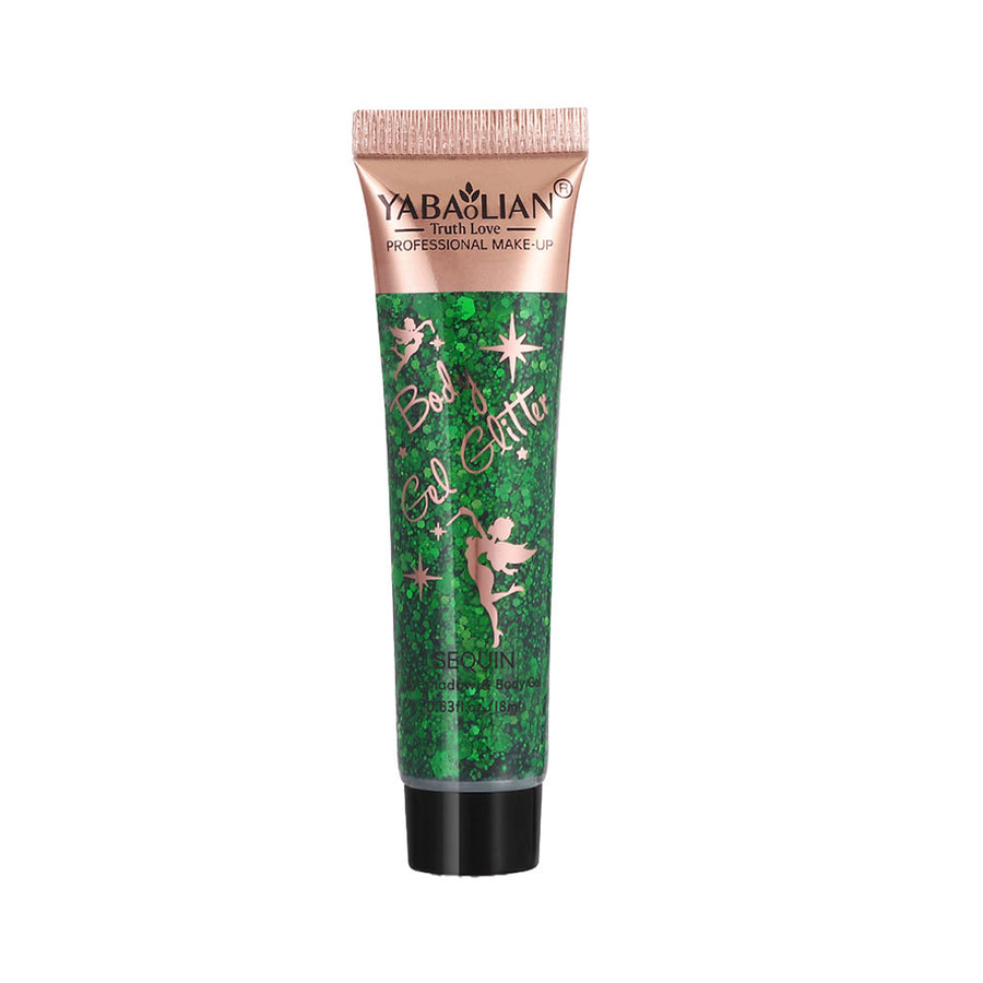 Yabaolian Eyeshadow & Body Gel Glitter Sequin Shade 10 18ml