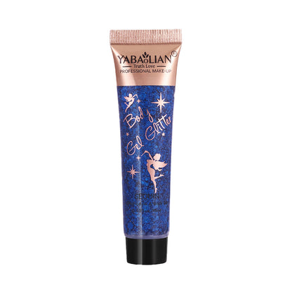 Yabaolian Eyeshadow & Body Gel Glitter Sequin Shade 12 18ml
