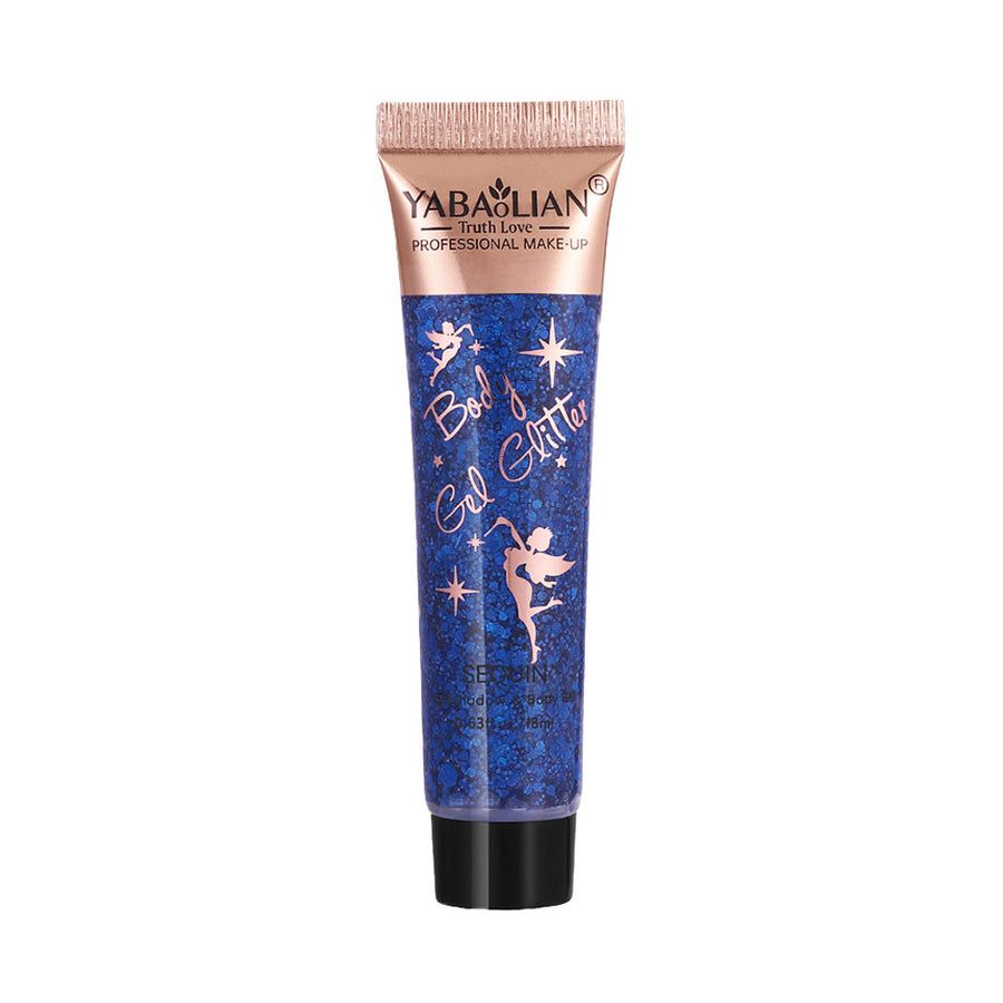 Yabaolian Eyeshadow & Body Gel Glitter Sequin Shade 12 18ml