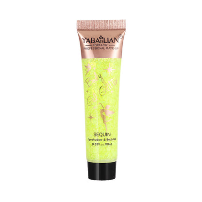 Yabaolian Eyeshadow & Body Gel Glitter Sequin Shade 08 18ml