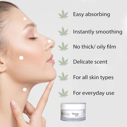 3x Revuele Hemp Me! Face Cream 50ml