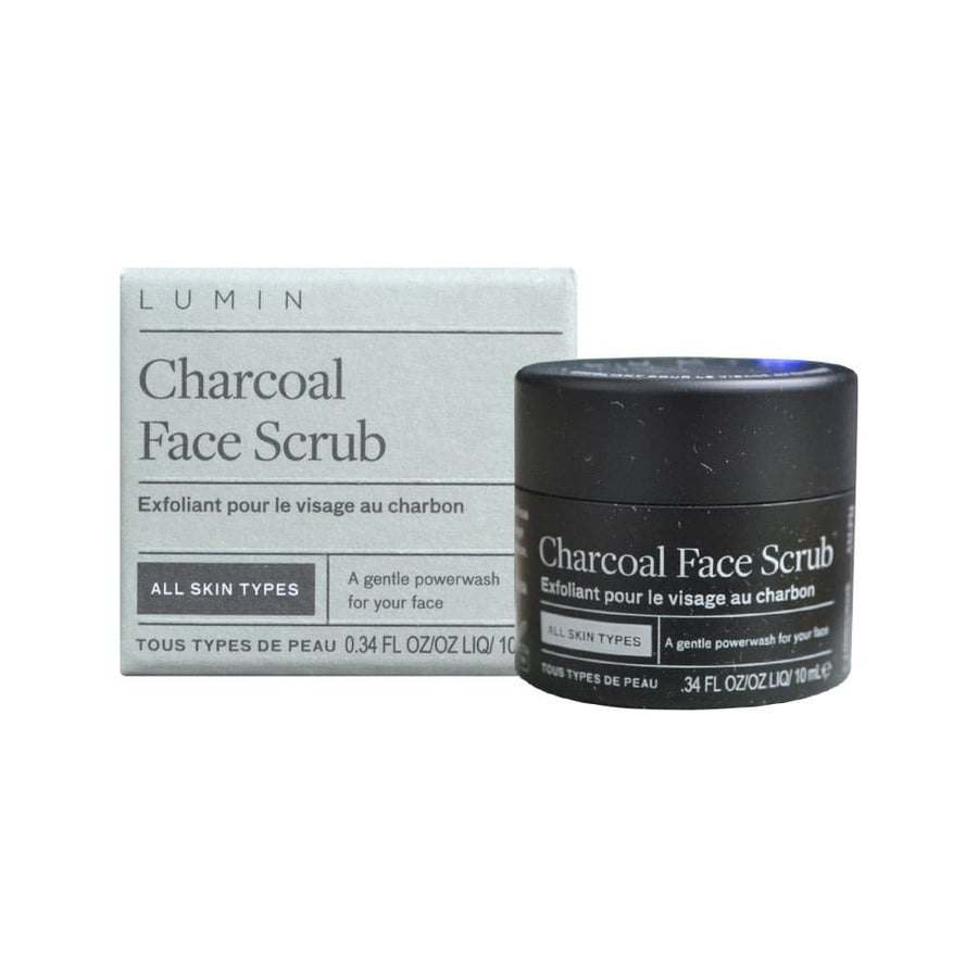 Lumin Charcoal Face Scrub 10ml