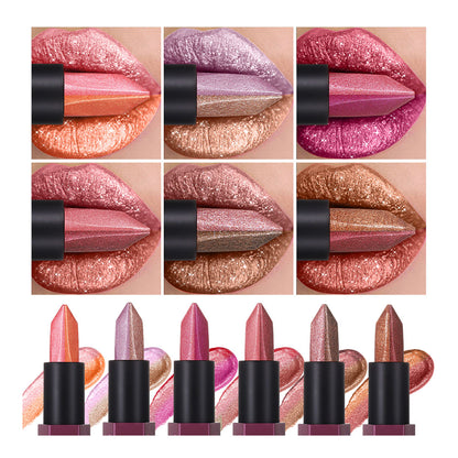 Yabaolian Sexy Sparkle Colourful Matte Lipstick Shade 01