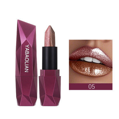 Yabaolian Sexy Sparkle Colourful Matte Lipstick Shade 05