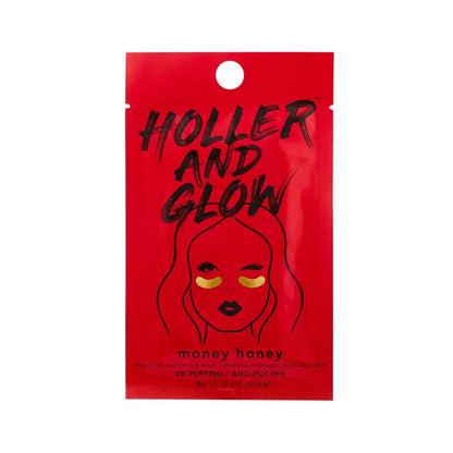 Holler & Glow Money Honey Hydrogel Under Eye Mask 3g
