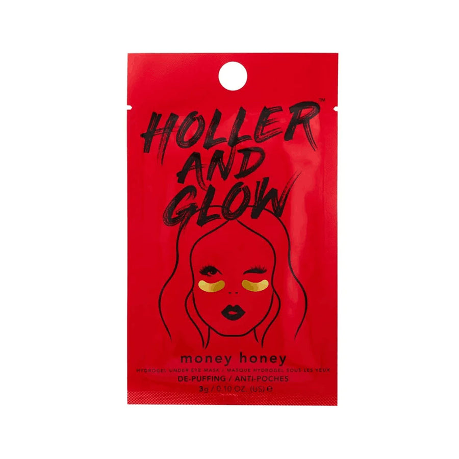 Holler & Glow Money Honey Hydrogel Under Eye Mask 3g