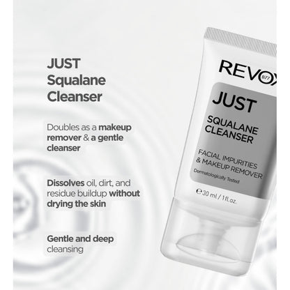 Revox B77 Just Squalane Cleanser Facial Impurities & Makeup Remover 30ml