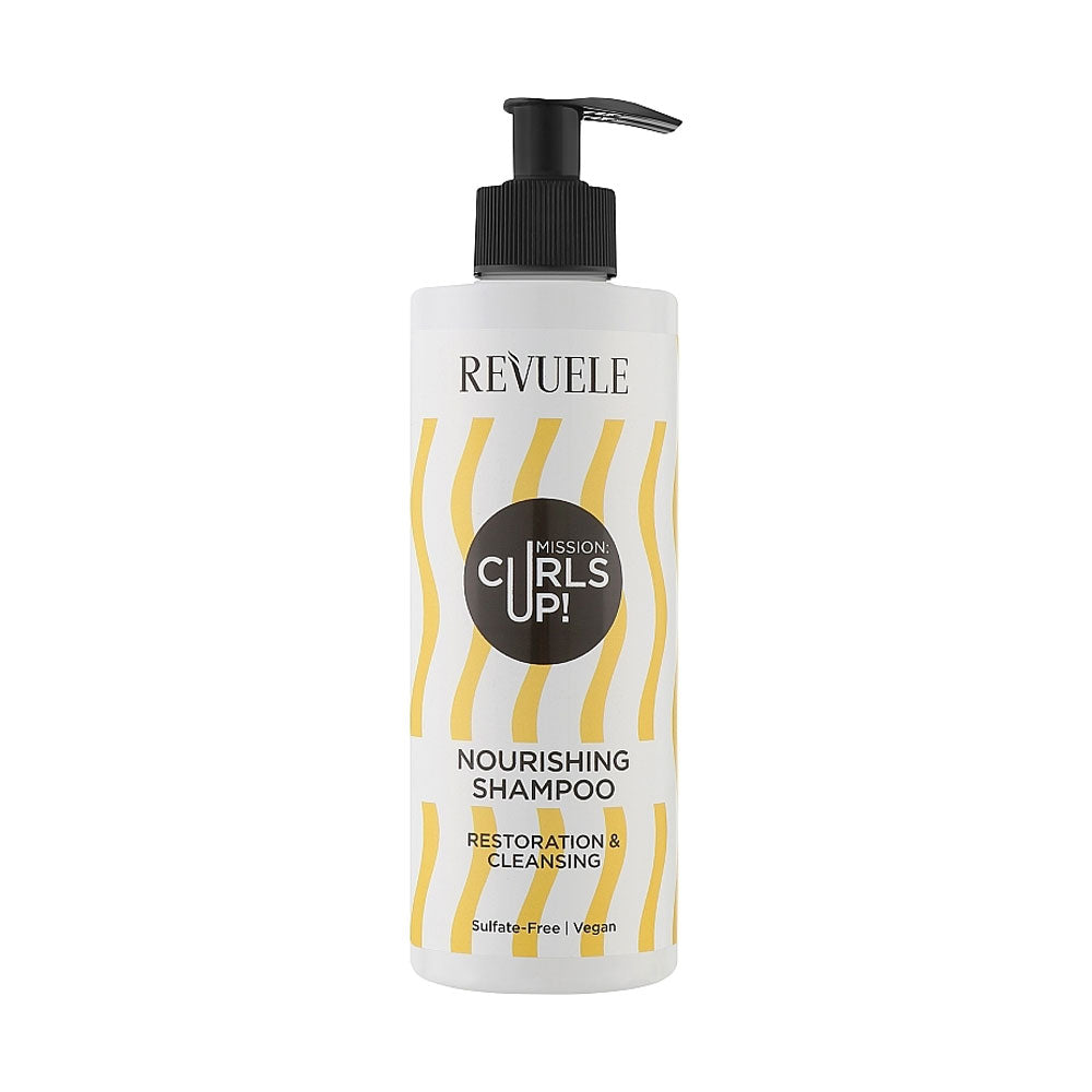 Revuele Mission Curls Up! Nourishing Shampoo 400ml