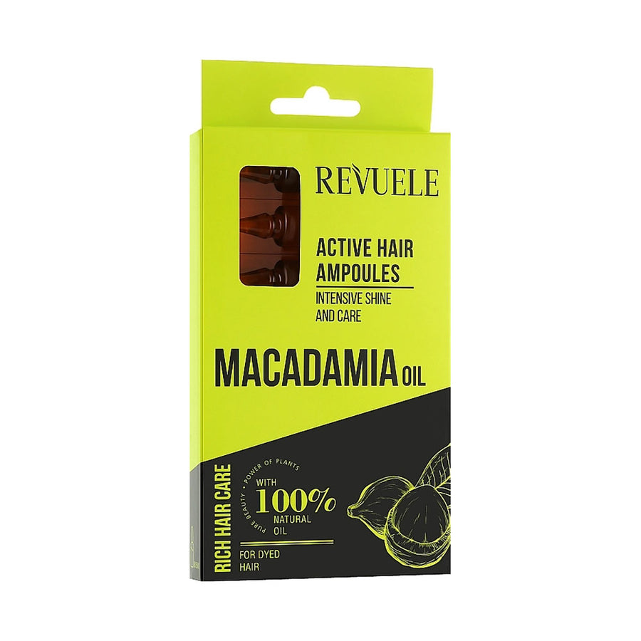 Revuele Macadamia Oil Active Hair Ampoules 8x5ml