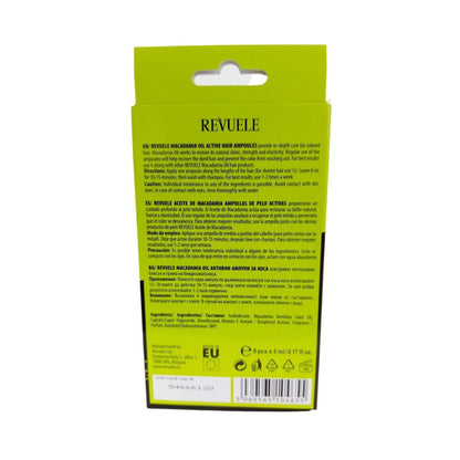 Revuele Macadamia Oil Active Hair Ampoules 8x5ml