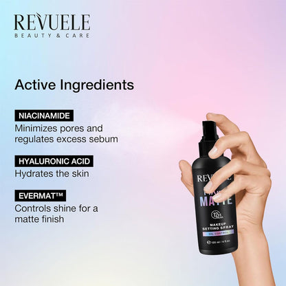 Revuele Makeup Setting Spray Fix & Matte 120ml