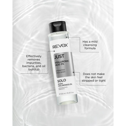 Revox B77 Just Hyaluronic Acid 3% Hydrating Face Wash 250ml