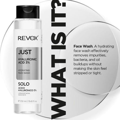 Revox B77 Just Hyaluronic Acid 3% Hydrating Face Wash 250ml