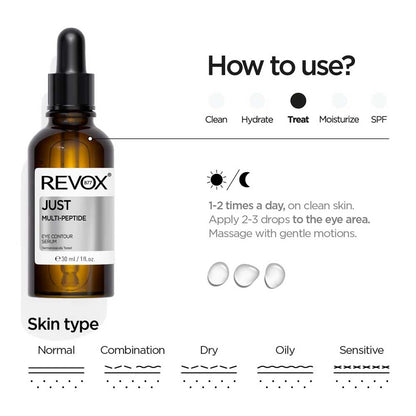 Revox Just Multi Peptide Eye Contour Serum 30ml