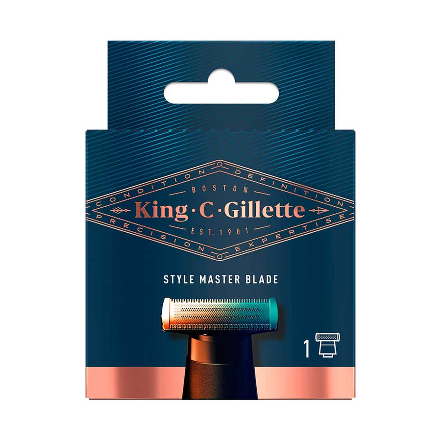 King C Gillette Replacement Blade Style Master 1pk