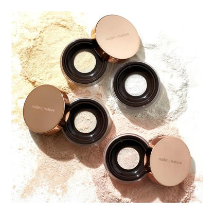 Nude By Nature Translucent Loose Finishing Powder 03 Soft Rose 10g