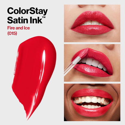 Revlon ColorStay Satin Ink Liquid Lip Color 015 Fire & Ice