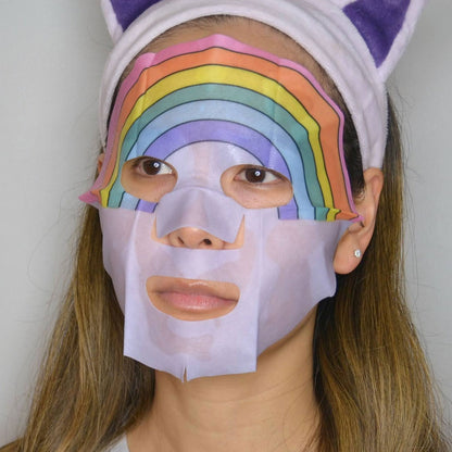 Holler & Glow Get Lit Brightening Printed Sheet Mask 17ml
