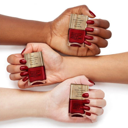 Nails Inc Plant Power Vegan Nail Polish Swear By Salutation 14ml