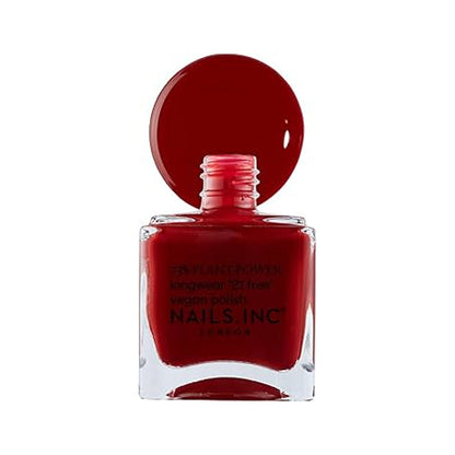 Nails Inc Plant Power Vegan Nail Polish Swear By Salutation 14ml