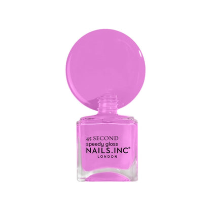 Nails Inc 45 Second Speedy Gloss Believe Me Brixton Nail Polish 14ml