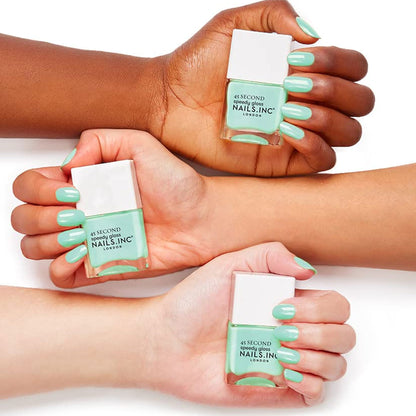 Nails Inc 45 Second Speedy Gloss Wellness Wimbledon Nail Polish 14ml