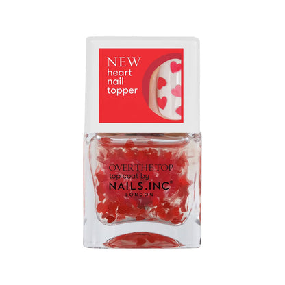 Nails Inc Over The Top Loving In London Top Coat Nail Polish 14ml