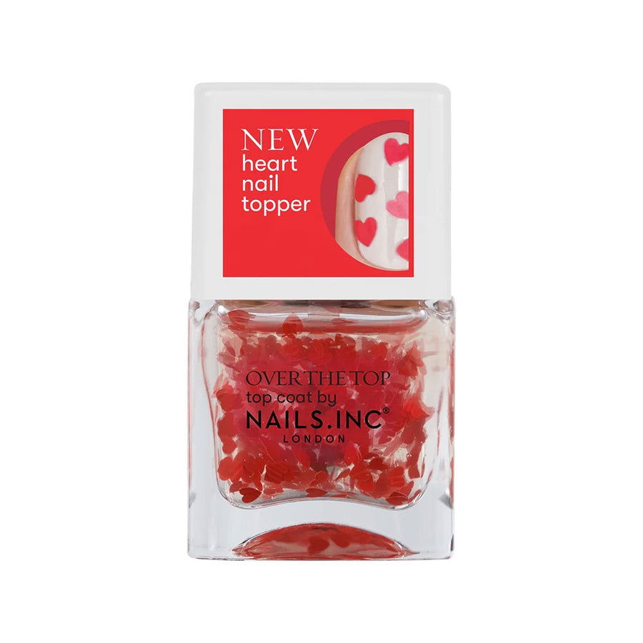 Nails Inc Over The Top Loving In London Top Coat Nail Polish 14ml