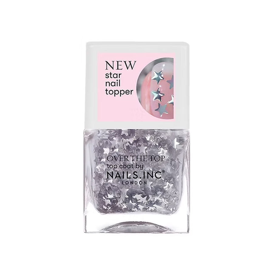Nails Inc Over The Top Showstopping Spittlefields Top Coat Nail Polish 14ml