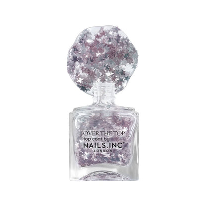 Nails Inc Over The Top Showstopping Spittlefields Top Coat Nail Polish 14ml