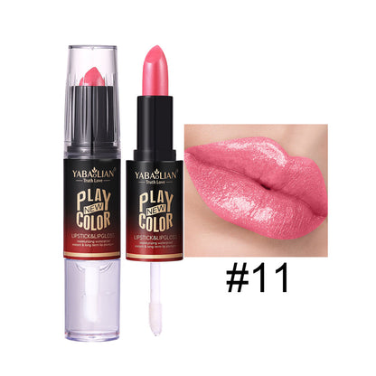 Yabaolian Play New Color Lipstick & Lip Gloss Shade 11