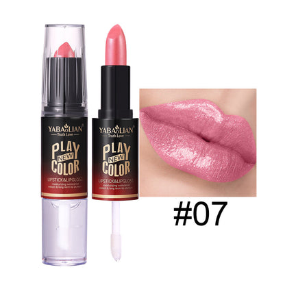 Yabaolian Play New Color Lipstick & Lip Gloss Shade 07