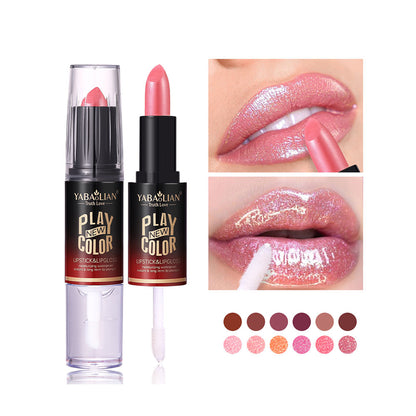 Yabaolian Play New Color Lipstick & Lip Gloss Shade 07