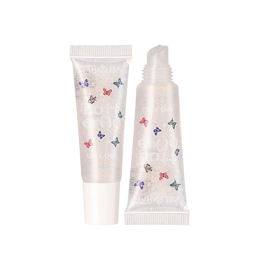 Yabaolian Transparent Lip Gloss Butterfly